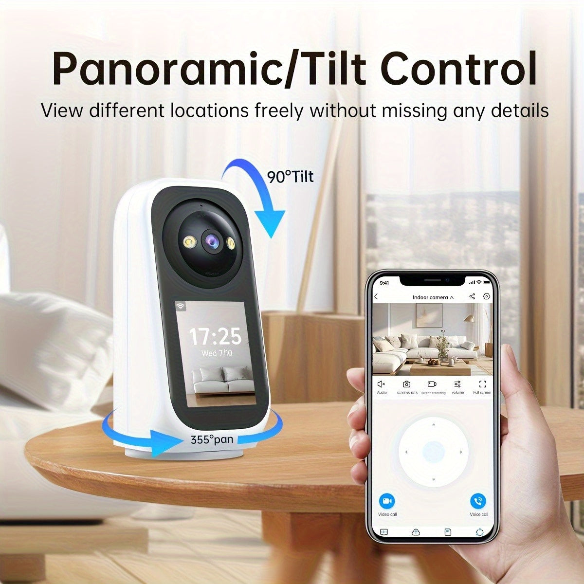 Caméra de surveillance rotative Full HD JOOAN