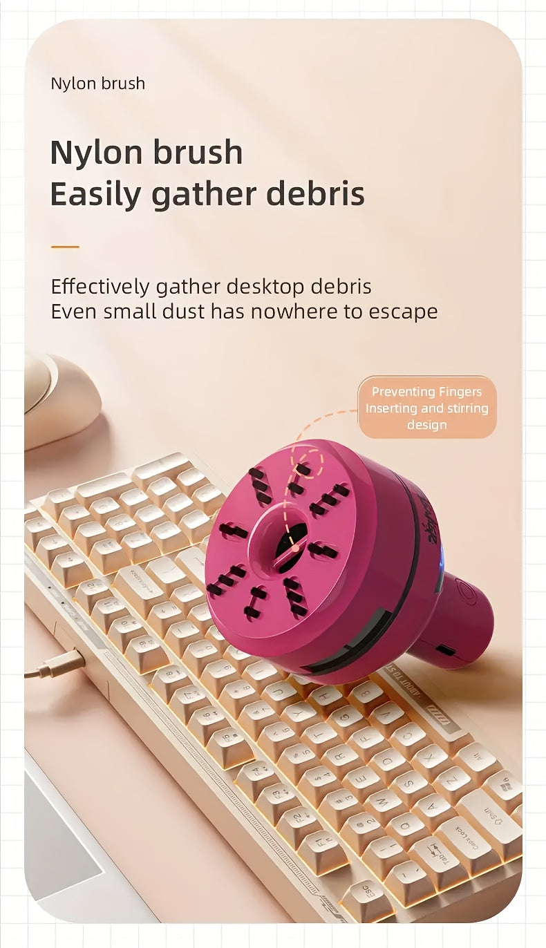 STNY - Aspirateur de Bureau et Clavier à 3 Vitesses, Ultra-Compact et Portable