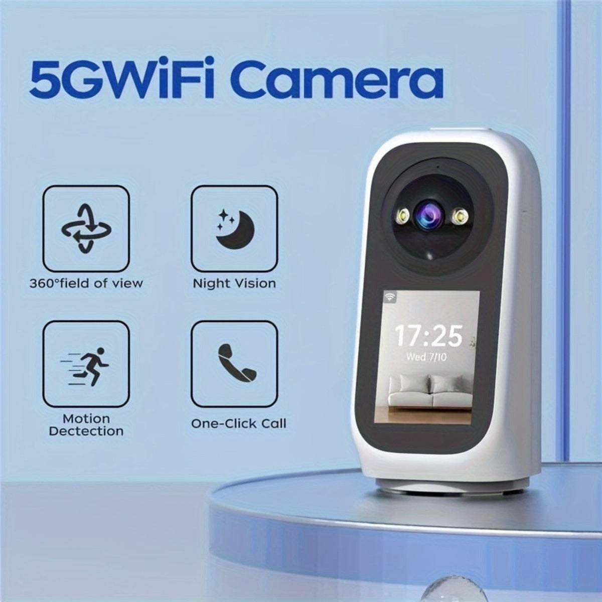 Caméra de surveillance rotative Full HD JOOAN