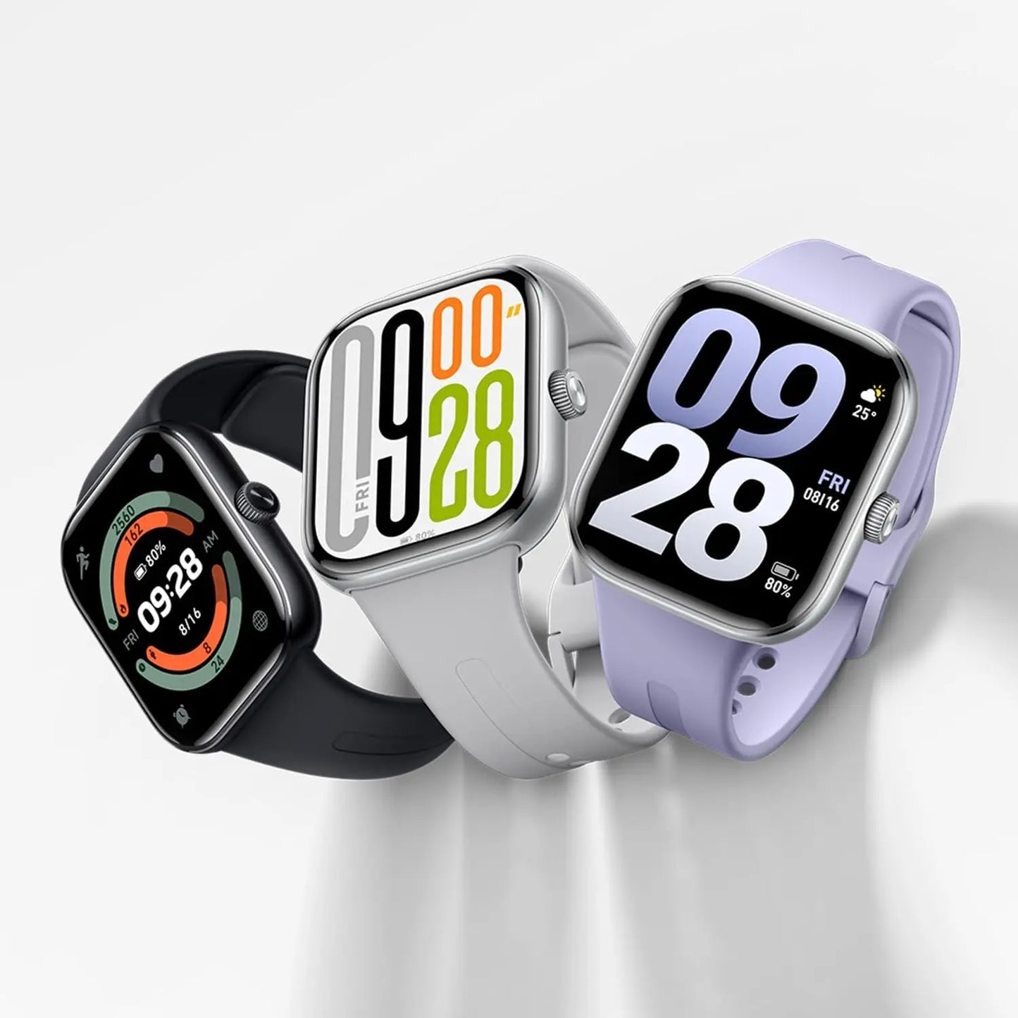 Xiaomi Redmi Watch 5 Lite – Appels Bluetooth, Écran AMOLED 1.96", Cardio & Fitness, 150 modes sportifs, GPS intégré, assistant vocal Alex