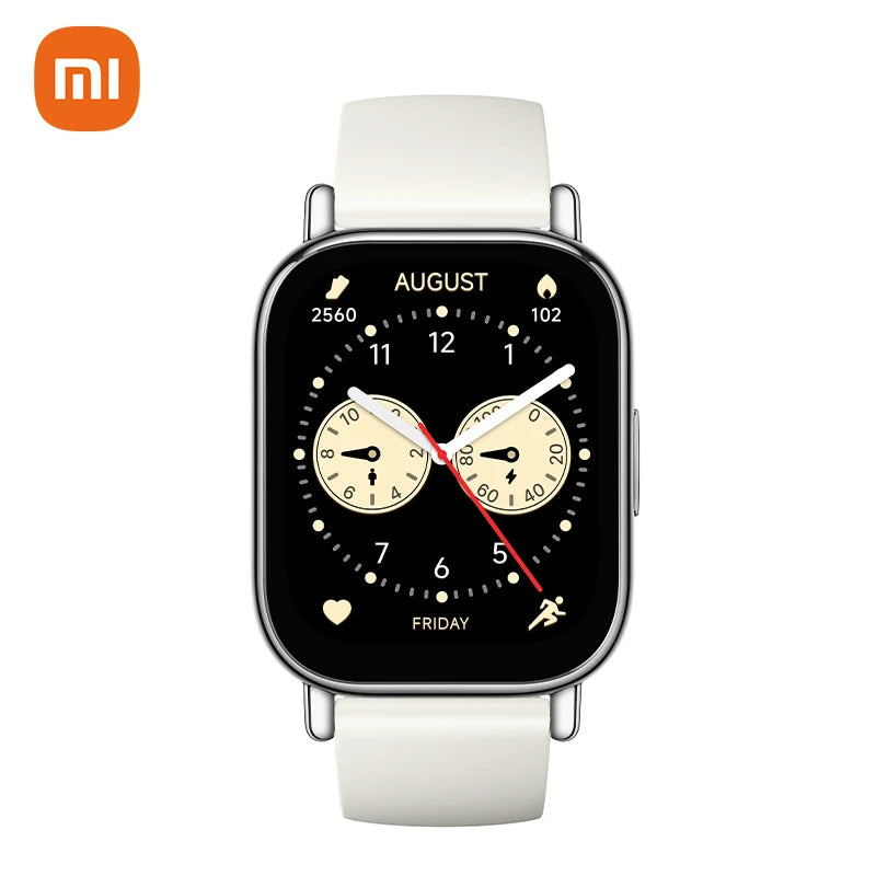 Xiaomi Redmi Watch 5 Lite – Appels Bluetooth, Écran AMOLED 1.96", Cardio & Fitness, 150 modes sportifs, GPS intégré, assistant vocal Alex