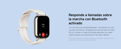 Xiaomi Redmi Watch 5 Lite – Appels Bluetooth, Écran AMOLED 1.96", Cardio & Fitness, 150 modes sportifs, GPS intégré, assistant vocal Alex