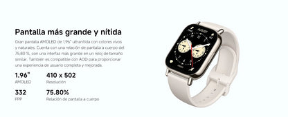 Xiaomi Redmi Watch 5 Lite – Appels Bluetooth, Écran AMOLED 1.96", Cardio & Fitness, 150 modes sportifs, GPS intégré, assistant vocal Alex