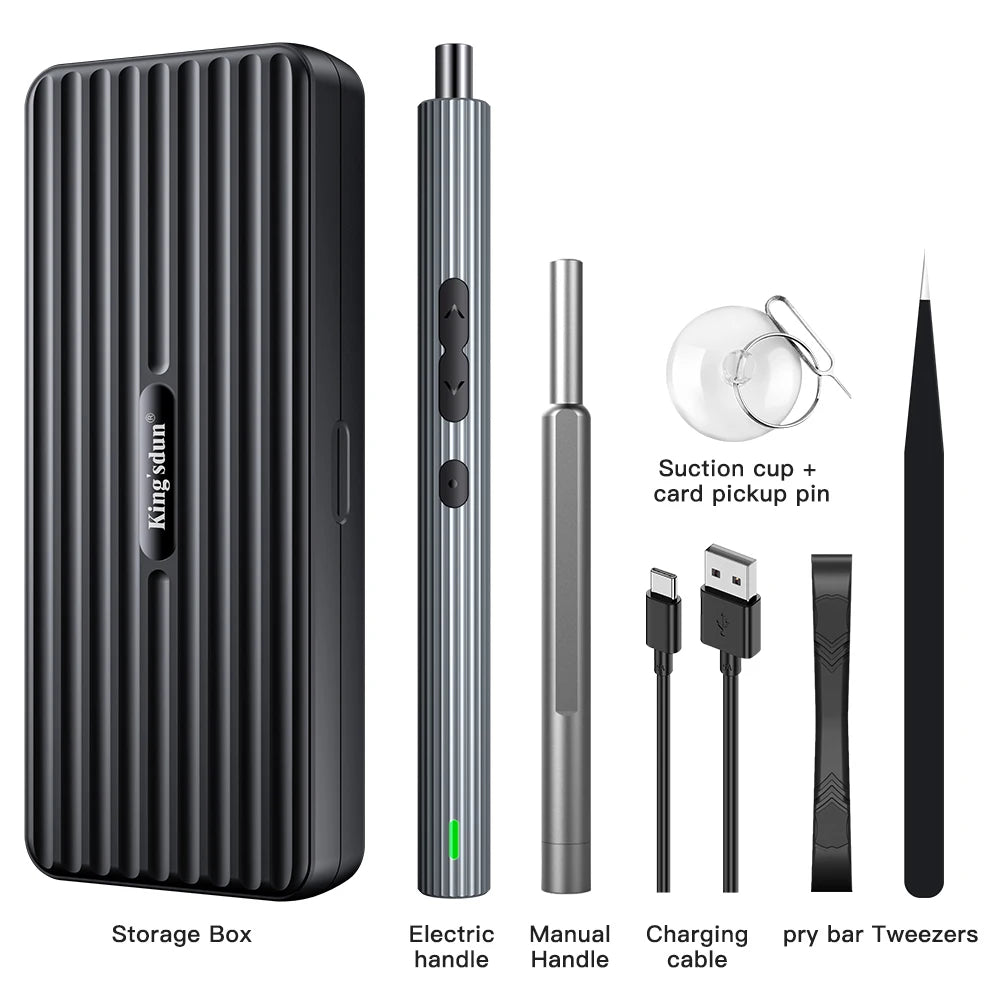 Kit Tournevis Électrique 58 en 1 Rechargeable – Ultra Précision, Réparation Express Smartphones, Montres & Appareils Xiaomi