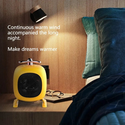 Radiateur soufflant Portable Enfichable, Design Compact et Silencieux
