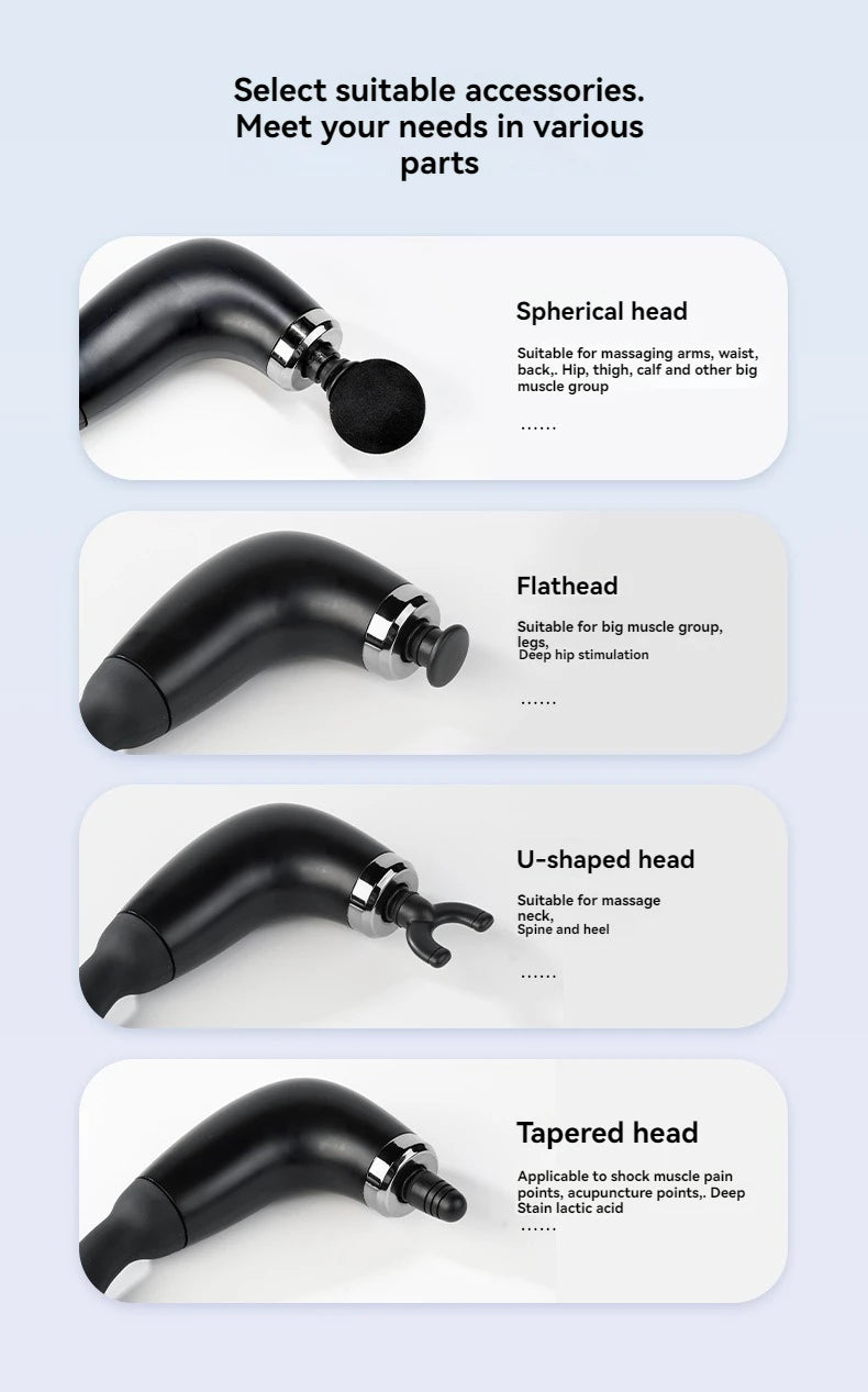 Pistolet à Fascia intelligent – masseur électrique multifonction, marteau de massage portatif maison/dos, cadeau nouvelle collection 2025