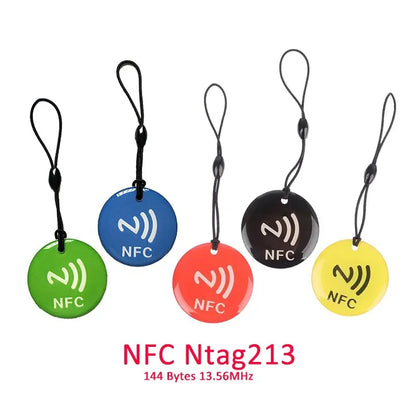 Jeton d’étiquette ULRFID Ntag213 CE, diam. 35mm, pack de 10 couleurs