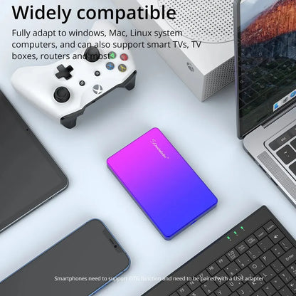 SomnAmbulist – Disque dur externe portable HDD 2,5 pouces – Capacités 250 Go, 320 Go, 500 Go, 1 To – USB 3.0 – Compatible PC, TV, PS4, Xbox, Laptop