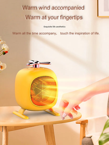 Radiateur soufflant Portable Enfichable, Design Compact et Silencieux