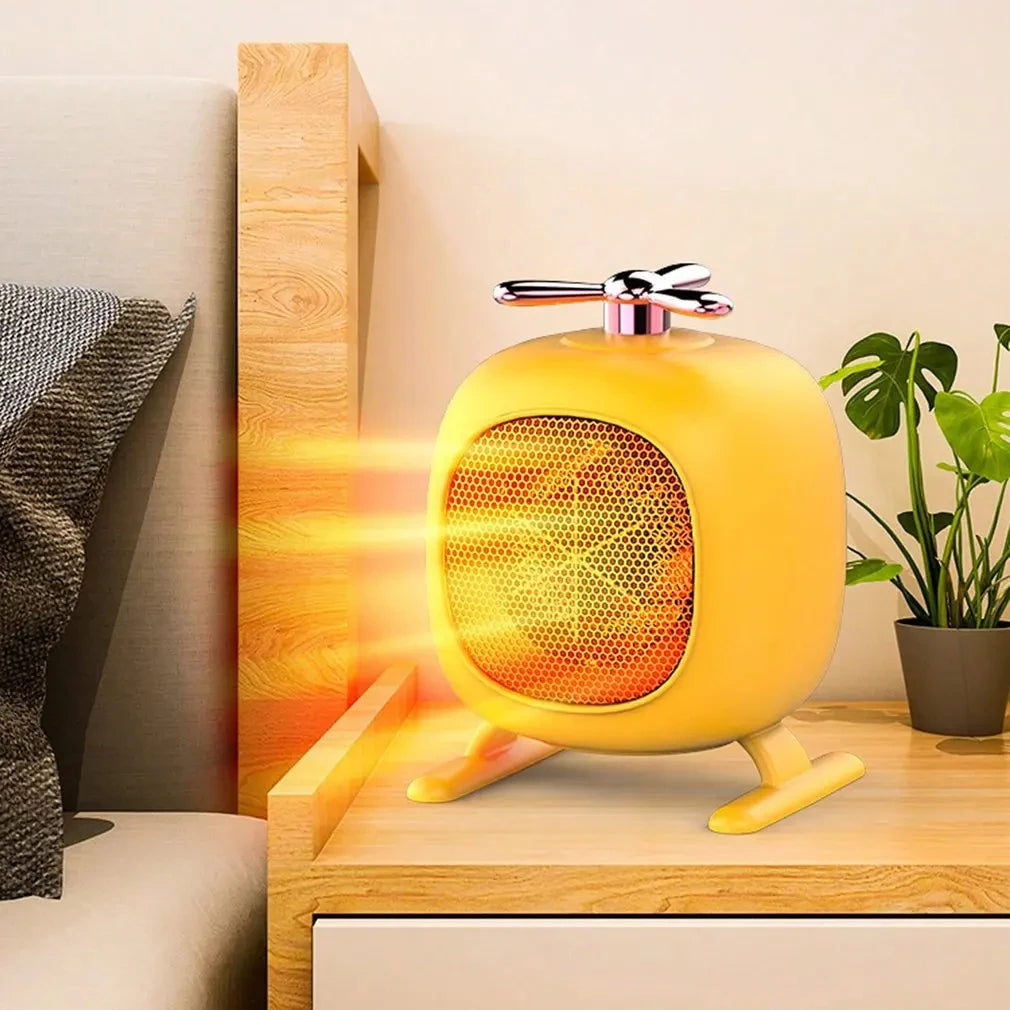 Radiateur soufflant Portable Enfichable, Design Compact et Silencieux