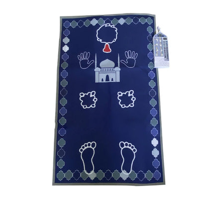 Tapis de prière parlant pour enfants – Tapis interactif éducatif musulman, couverture électronique Salah, apprentissage prières