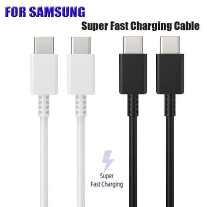 Chargeur Samsung officiel 45W Super Fast Charge – Adaptateur certifié UE – Type C – Galaxy Z Flip/Fold, S23/S24/S22/S21/S20 Ultra