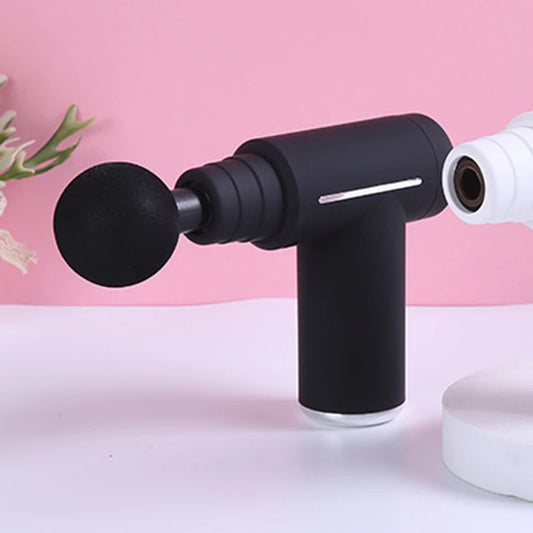 Pistolet de massage musculaire professionnel – exercice intelligent, masseur fitness, compresse froide & chaude, pistolet fascia 6 têtes