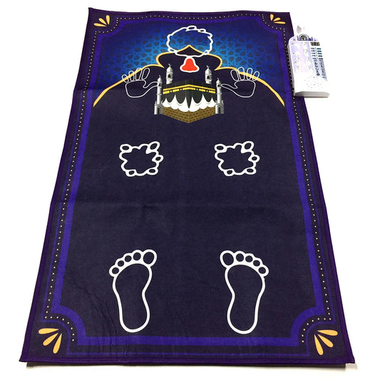 Tapis de prière parlant pour enfants – Tapis interactif éducatif musulman, couverture électronique Salah, apprentissage prières