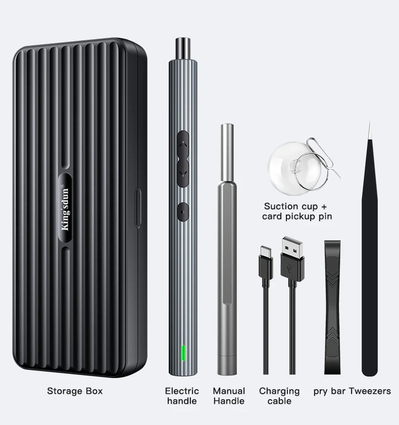 Kit Tournevis Électrique 58 en 1 Rechargeable – Ultra Précision, Réparation Express Smartphones, Montres & Appareils Xiaomi