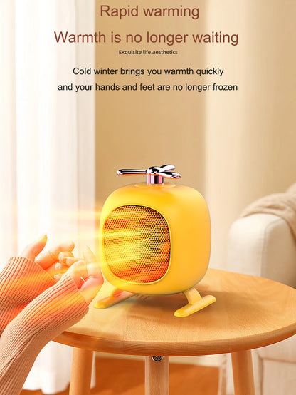 Radiateur soufflant Portable Enfichable, Design Compact et Silencieux