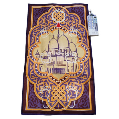 Tapis de prière parlant pour enfants – Tapis interactif éducatif musulman, couverture électronique Salah, apprentissage prières