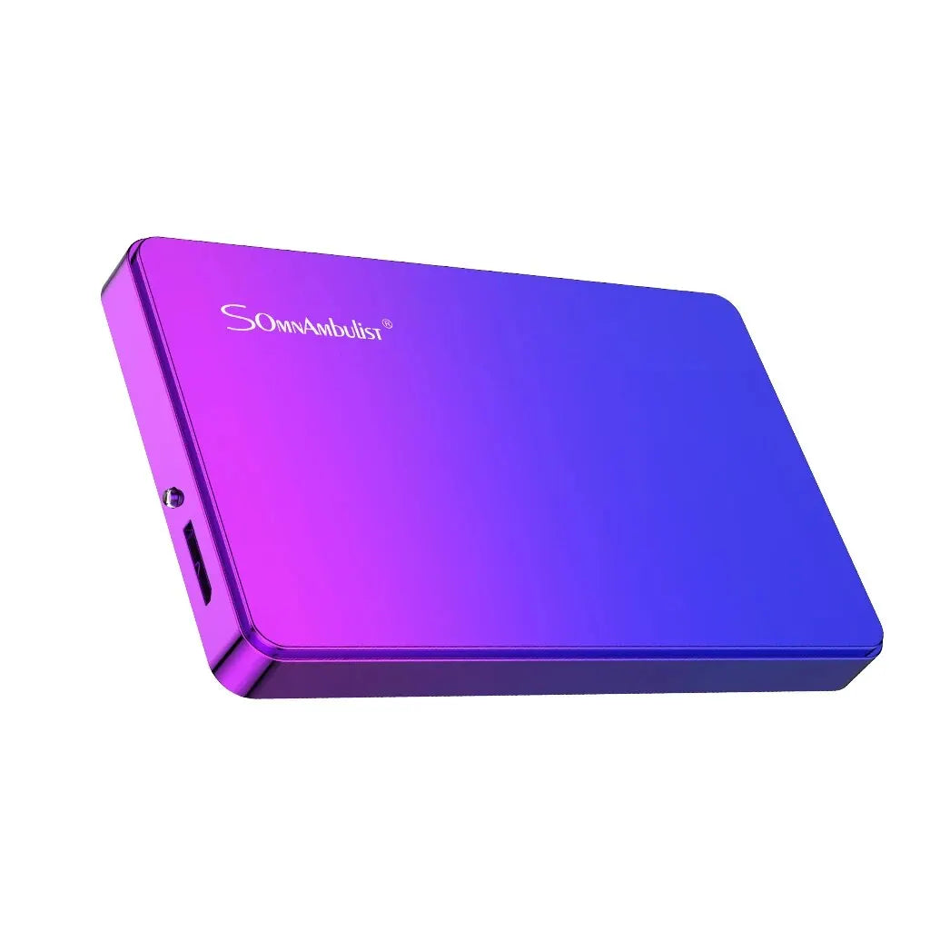 SomnAmbulist – Disque dur externe portable HDD 2,5 pouces – Capacités 250 Go, 320 Go, 500 Go, 1 To – USB 3.0 – Compatible PC, TV, PS4, Xbox, Laptop