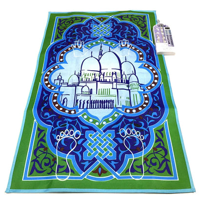 Tapis de prière parlant pour enfants – Tapis interactif éducatif musulman, couverture électronique Salah, apprentissage prières