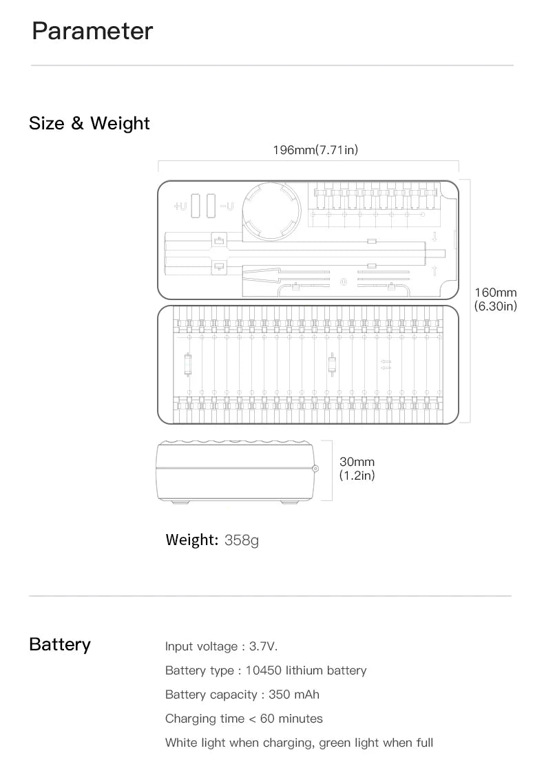 Kit Tournevis Électrique 58 en 1 Rechargeable – Ultra Précision, Réparation Express Smartphones, Montres & Appareils Xiaomi