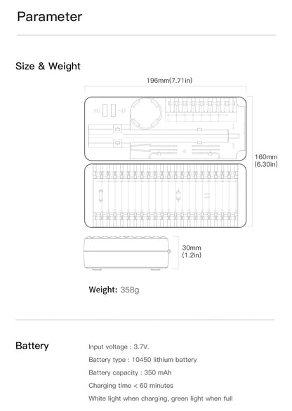 Kit Tournevis Électrique 58 en 1 Rechargeable – Ultra Précision, Réparation Express Smartphones, Montres & Appareils Xiaomi
