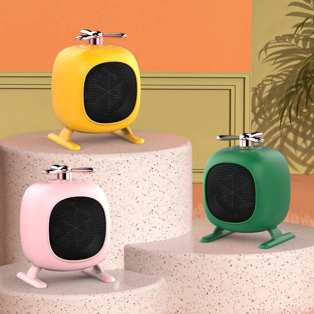 Radiateur soufflant Portable Enfichable, Design Compact et Silencieux