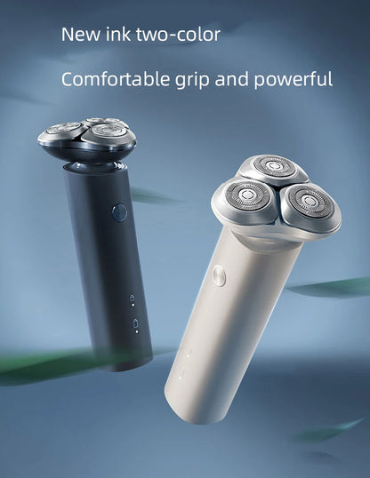 Rasoir électrique Xiaomi Mijia S101 étanche – rasage sec/humide, lame améliorée, tondeuse à barbe