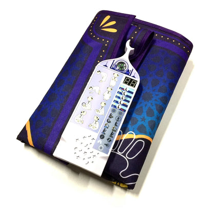 Tapis de prière parlant pour enfants – Tapis interactif éducatif musulman, couverture électronique Salah, apprentissage prières