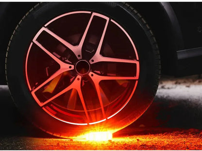 Balise LED magnétique d'urgence pour voiture – stroboscope avertisseur, lumière de sécurité, orange/bleu