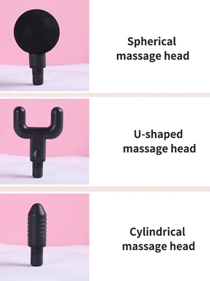 Pistolet de massage musculaire professionnel – exercice intelligent, masseur fitness, compresse froide & chaude, pistolet fascia 6 têtes