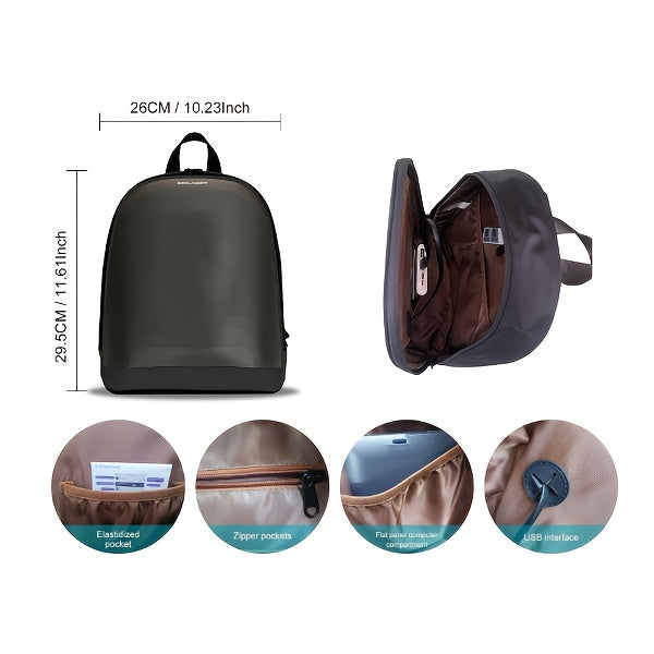 Sac à dos LED CRELANDER 30,48 cm – Écran programmable, sac à dos intelligent et tendance pour ordinateur portable, usage quotidien et déplacements