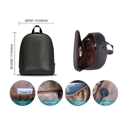 Sac à dos LED CRELANDER 30,48 cm – Écran programmable, sac à dos intelligent et tendance pour ordinateur portable, usage quotidien et déplacements