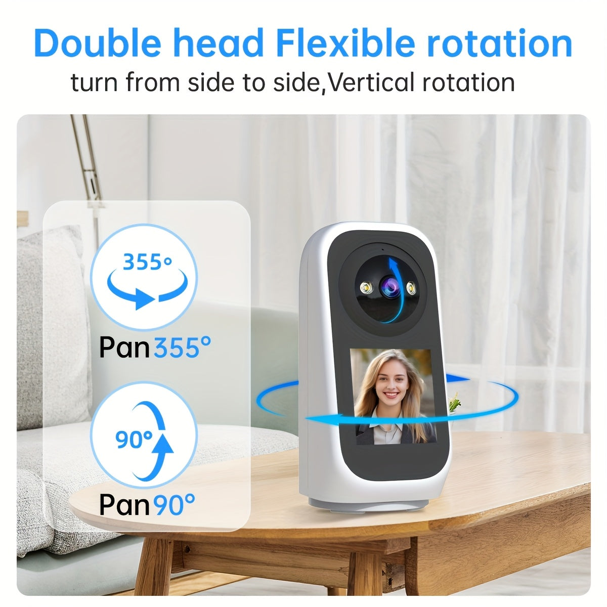 Caméra de surveillance rotative Full HD JOOAN